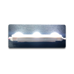 LED Module Brilux Samsung Korea SMD 2835 Optic Dove | 3 Mata - Putih